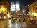 04 Spanish Steps 4 * Another view of the Piazza di Spagna and the Spanish Steps * 800 x 600 * (218KB)